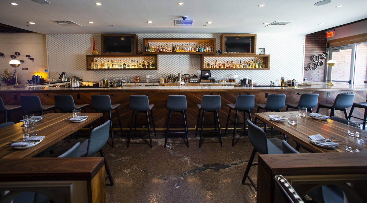 An interior view at Main St. Provisions in downtown Las Vegas’ Arts District on Thursday ...