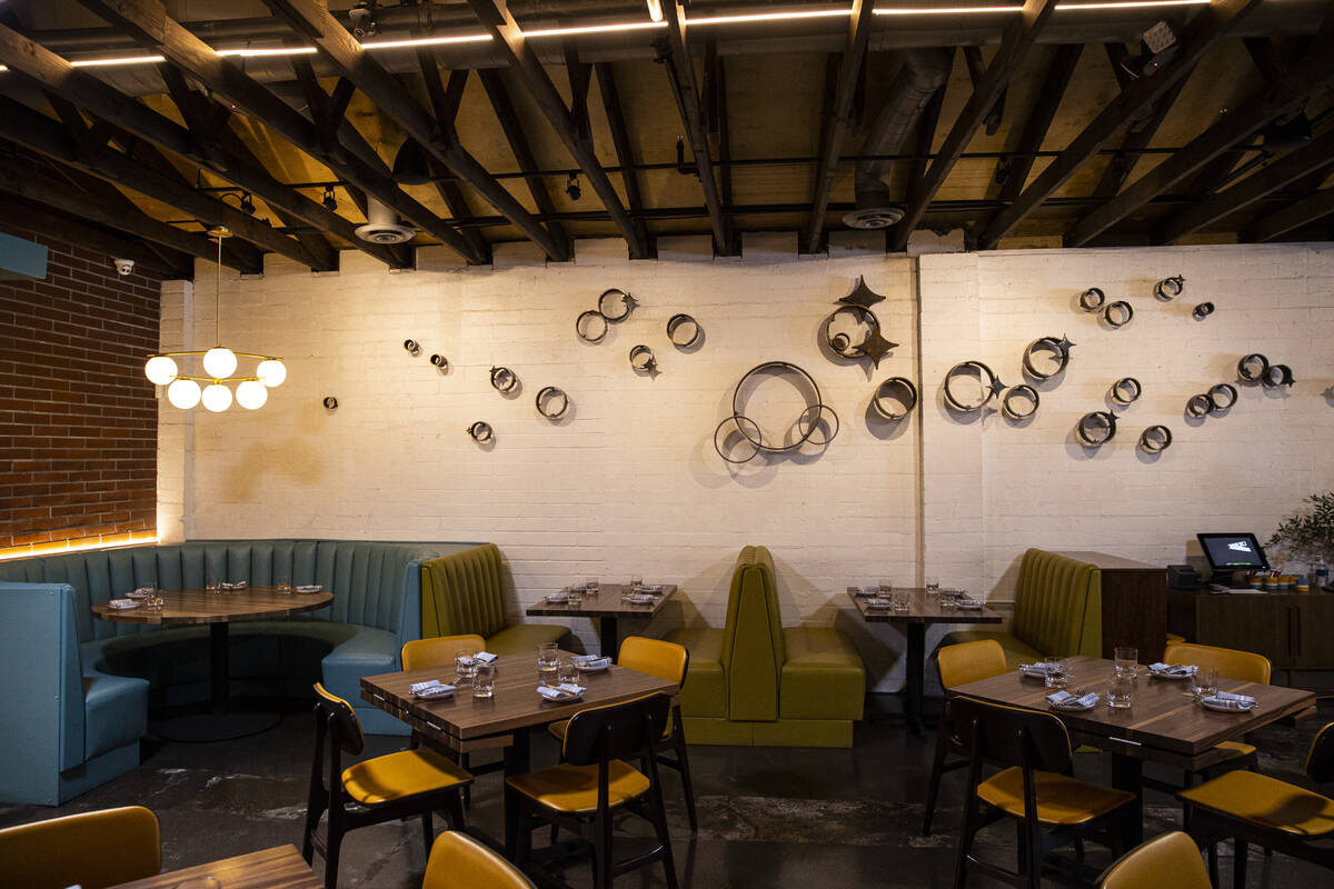 An interior view at Main St. Provisions in downtown Las Vegas’ Arts District on Thursday ...