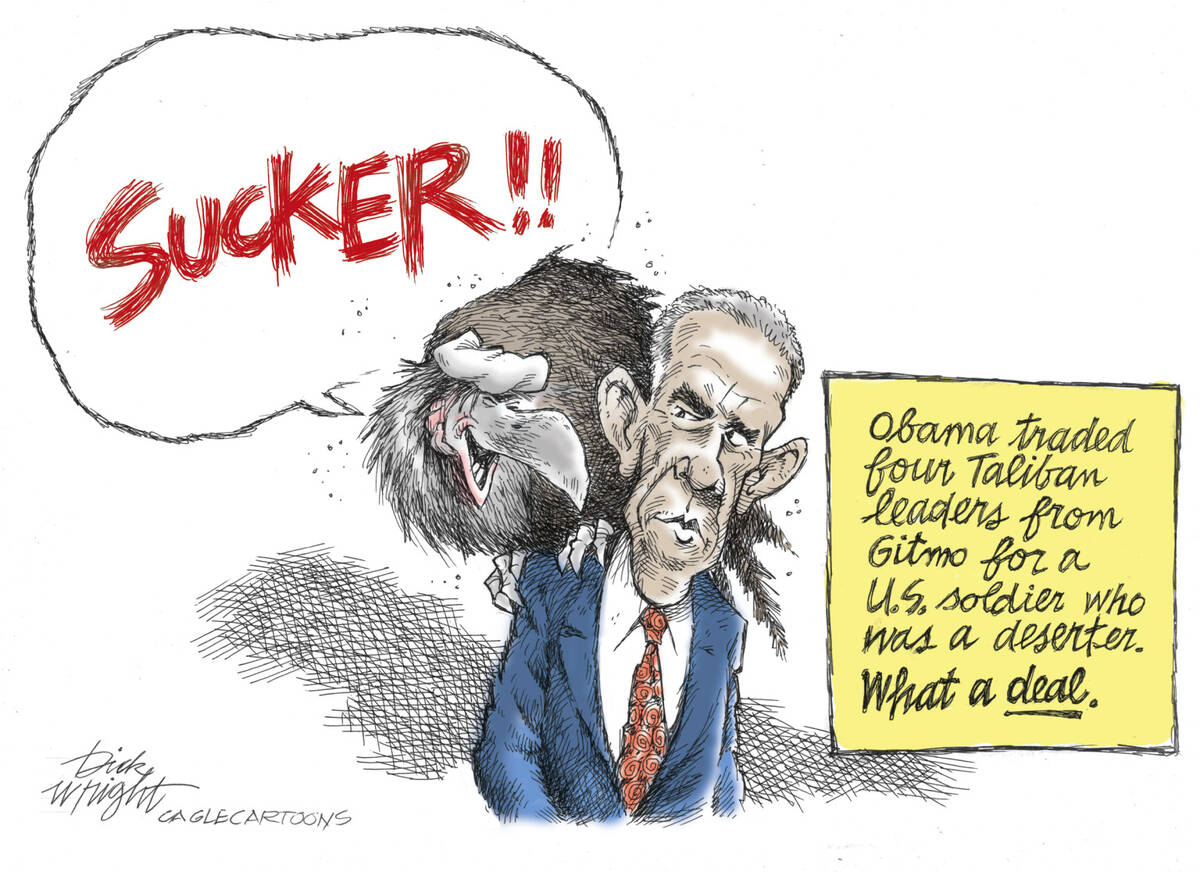 (Dick Wright/PoliticalCartoons.com)