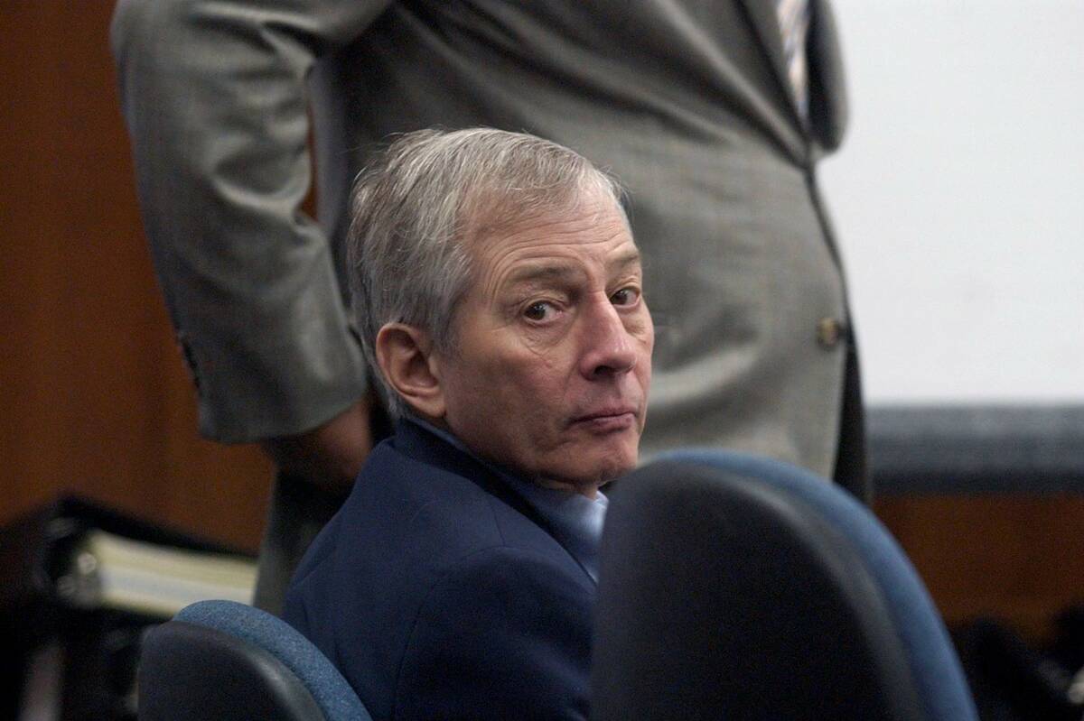 Defendant Robert Durst appears during his trial in Galveston, Texas., in October 2003. (AP Phot ...
