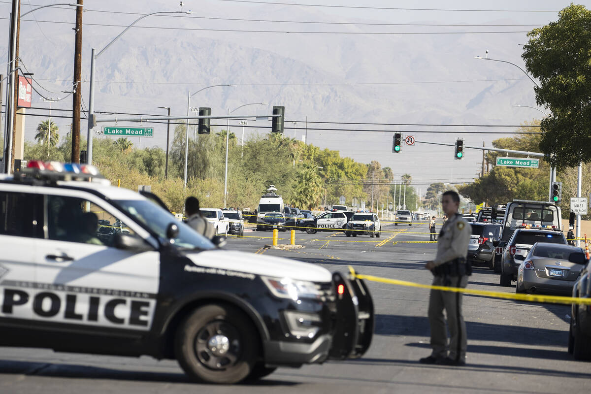 The Metropolitan Police Department is investigating a fatal crash near East Lake Mead Boulevard ...