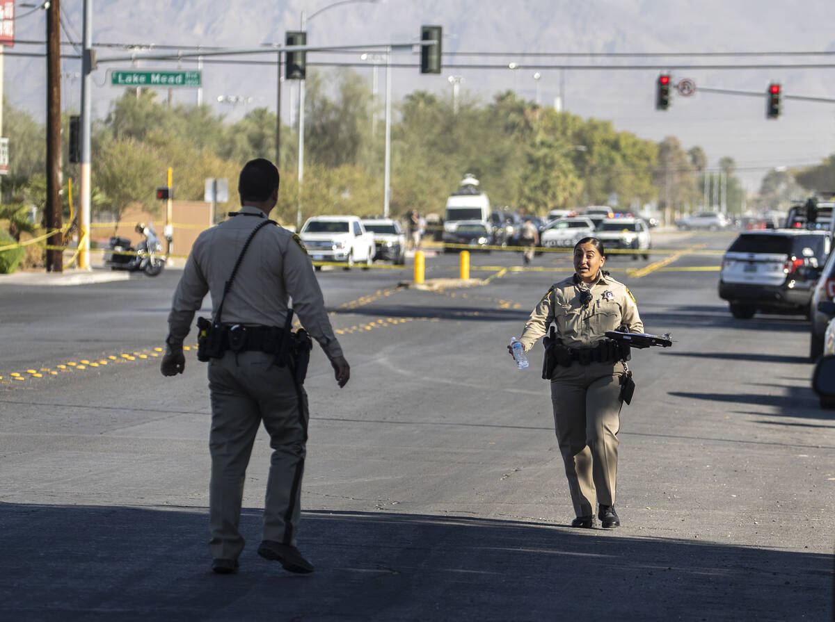 The Metropolitan Police Department is investigating a fatal crash near East Lake Mead Boulevard ...