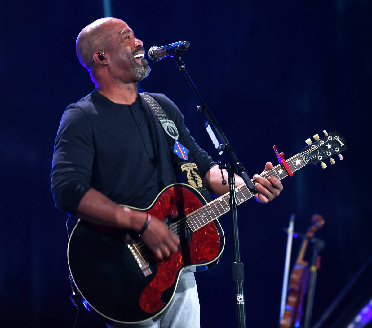 LAS VEGAS, NEVADA - SEPTEMBER 17: Darius Rucker performs onstage during the 2021 iHeartRadio Mu ...