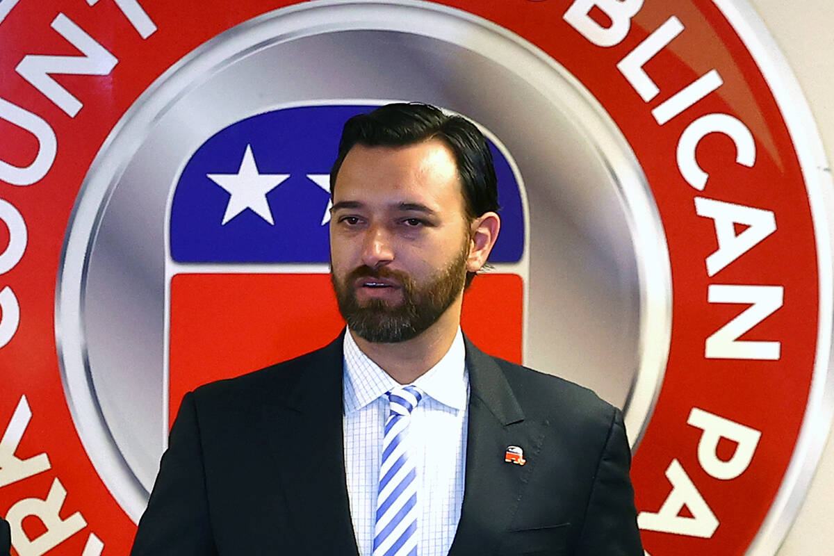 Stephen Silberkraus, shown Monday May 24, 2021, says he is the acting chairman of the Clark Cou ...