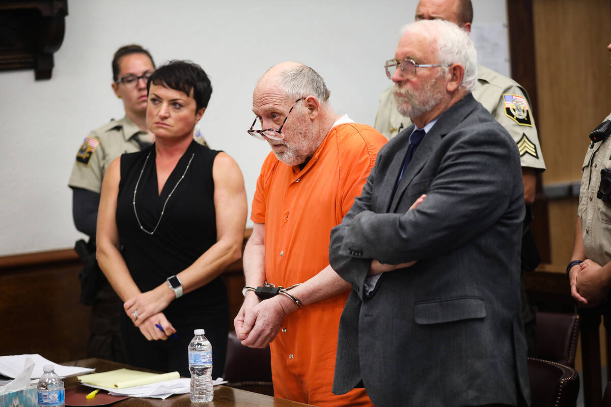 John Dabritz listens as the judge hands down a sentence of life in prison without possibility o ...