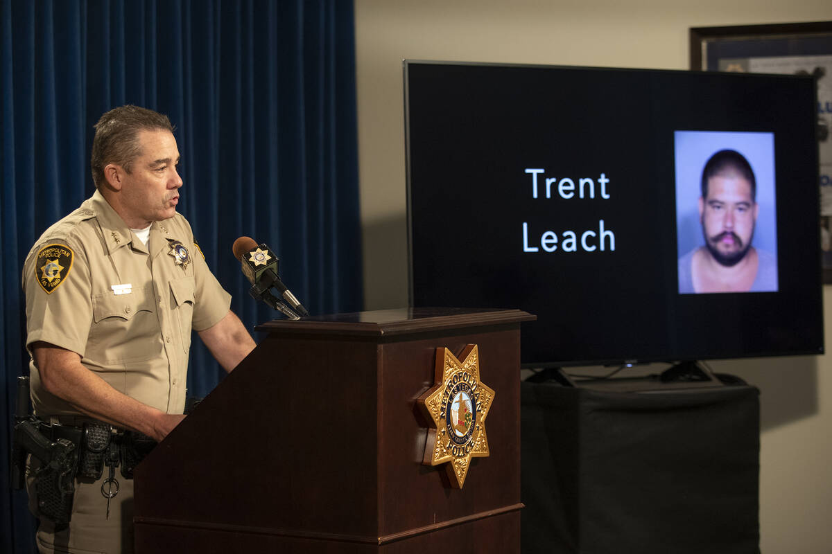 Assistant Sheriff Andrew Walsh gives a news conference regarding a police shooting on Wednesday ...