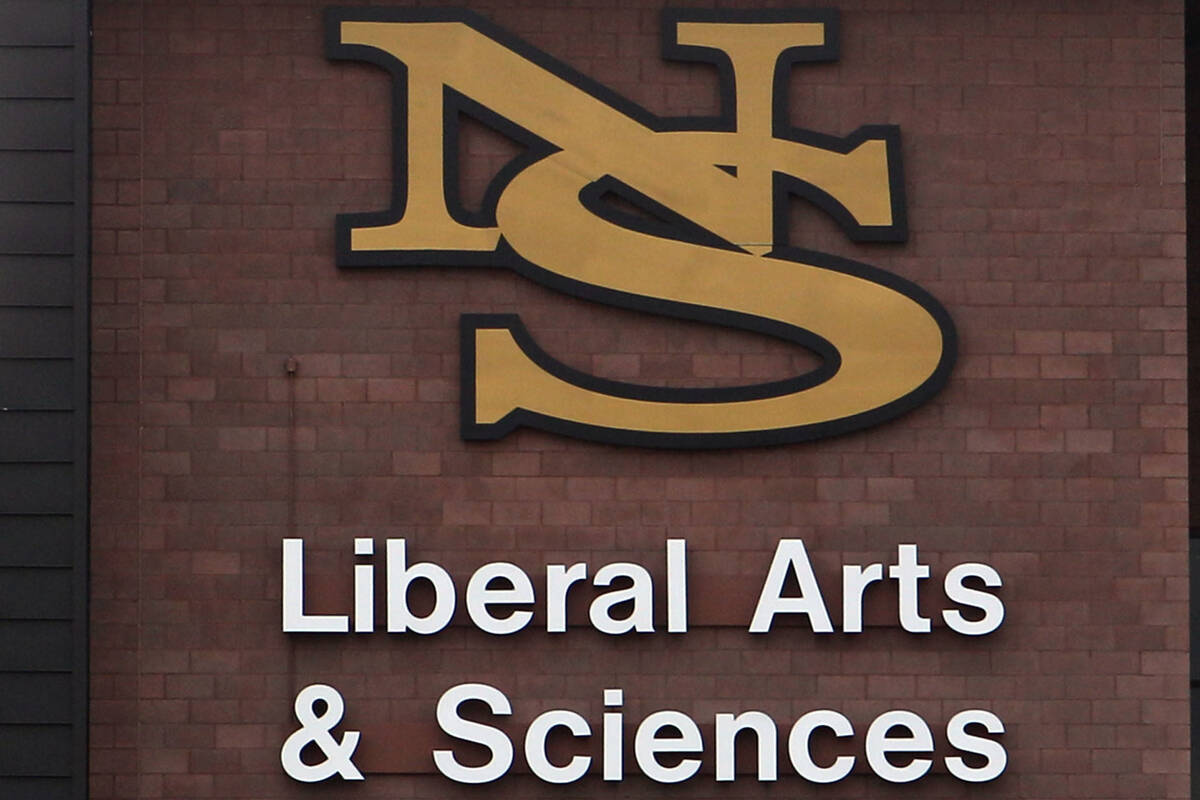 The Liberal Arts and Science building is seen at the Nevada State College in Henderson, Friday, ...