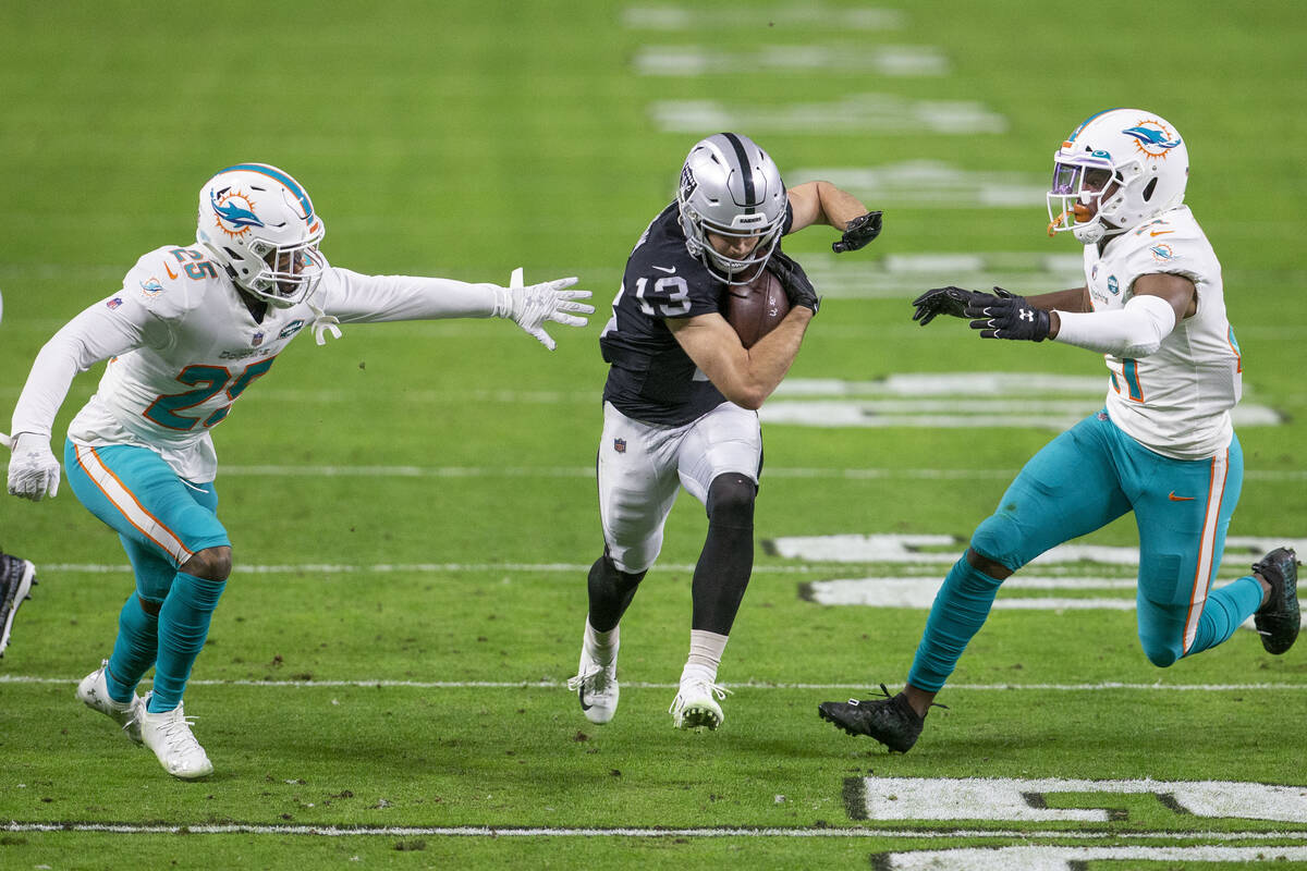 raiders against the dolphins