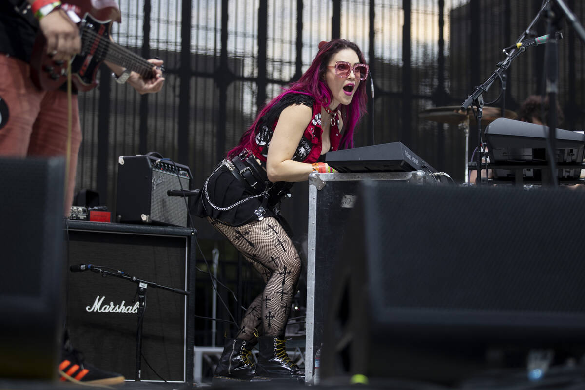 Leftover Crack performs during the Punk Rock Bowling Music Festival at the Downtown Las Vegas E ...