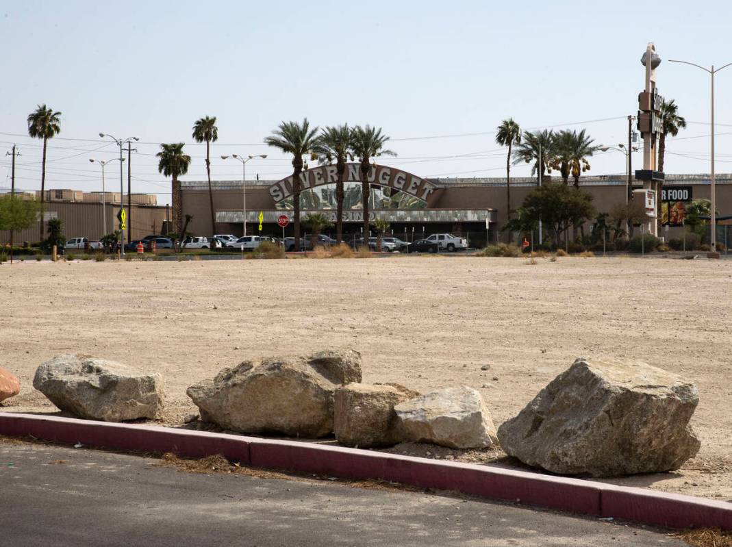 A vacant lot occupied by the sprawling property is seen in front of Maya Cinemas, on Tuesday, S ...