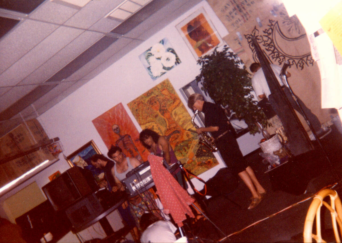 A band plays at Club Rainbow circa 1994. (Photo courtesy of PJ Perez)
