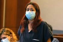 Maylien Doppert, accused of running over her boyfriend with her car and killing him, appears in ...