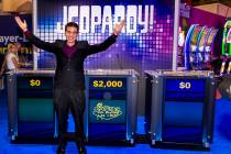 "Jeopardy!" champion James Holzhauer on hand to play a few rounds for fun with IGT ex ...