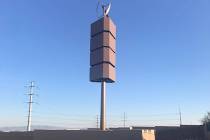 A new generation cellphone tower located in Summerlin will soon become active as the far west v ...