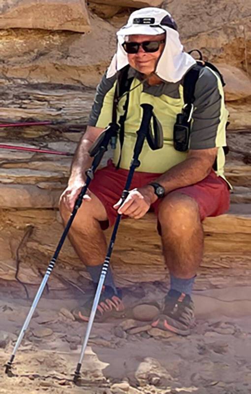 John Fiske Burg in a photo taken Sept. 27, 2021 (Zion National Park)