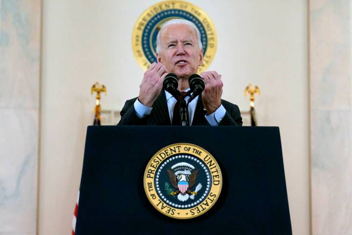 President Joe Biden. (AP Photo/Evan Vucci)