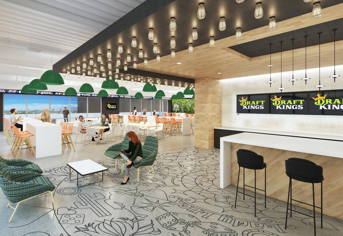DraftKings expects to open its new Las Vegs office at UnCommons in early 2022. (courtesy of Wic ...