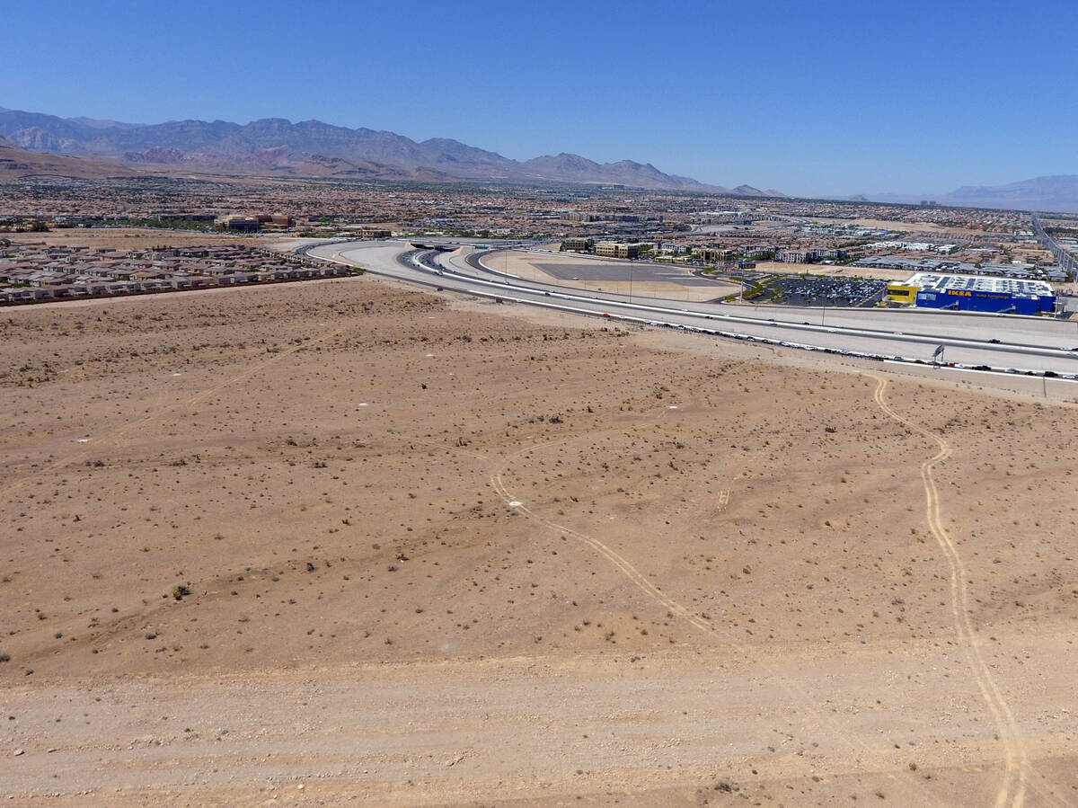 Station Casinos-owned land on the west side of South Durango Drive just south of the 215 Beltwa ...