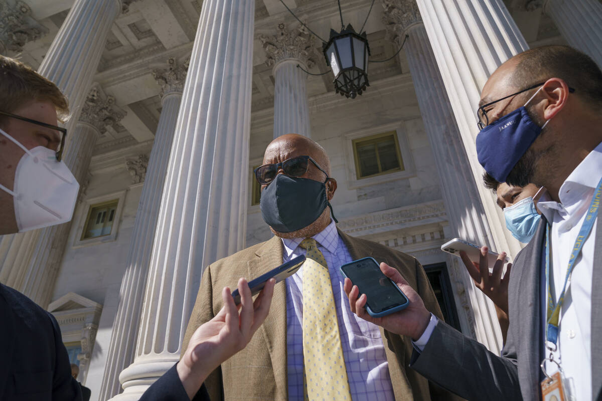 Rep. Bennie Thompson D-Miss., chairman of the House Select Committee on the January 6th attack ...