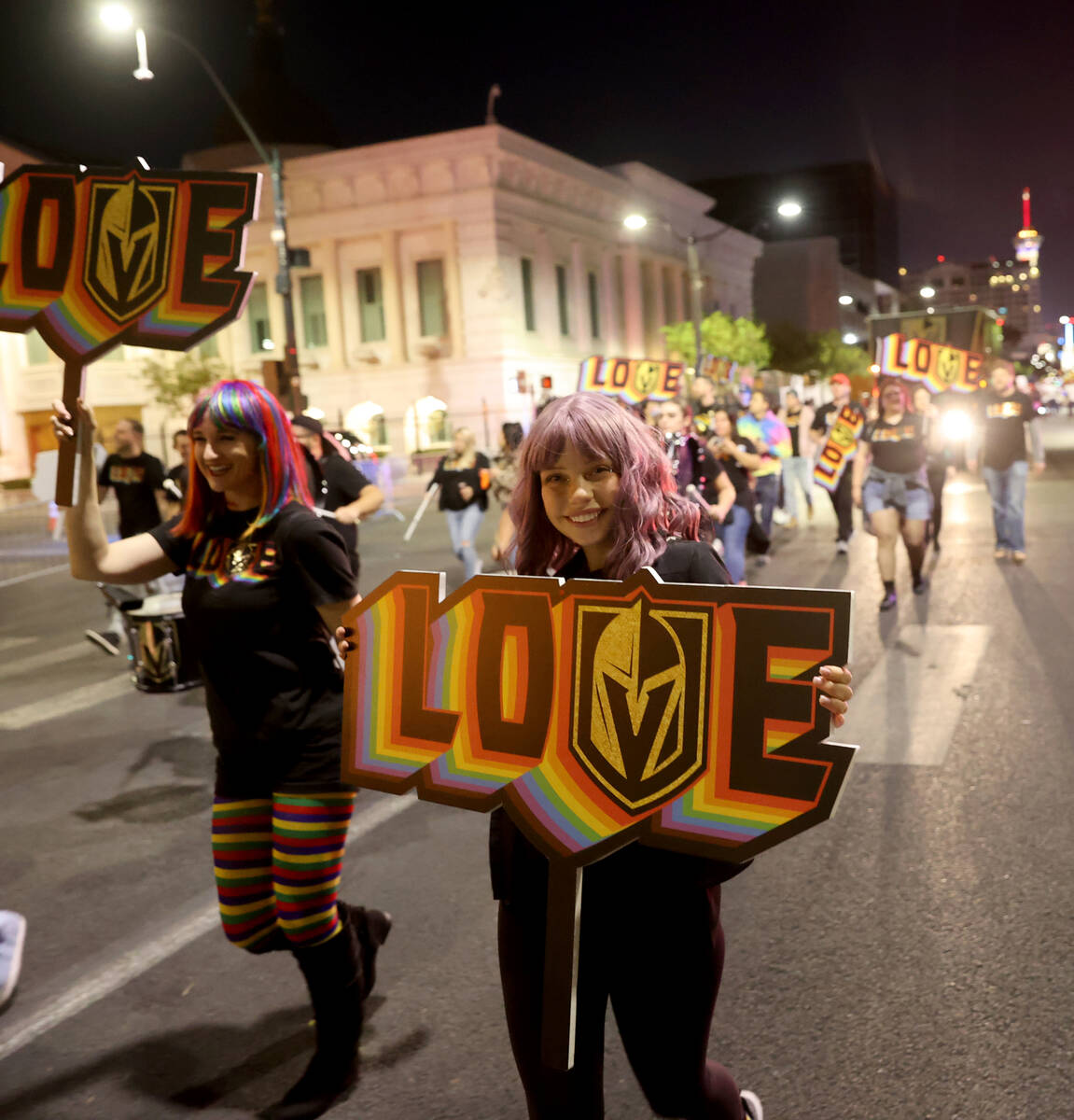 Sisolak, Golden Knights join Pride Parade in Las Vegas —PHOTOS