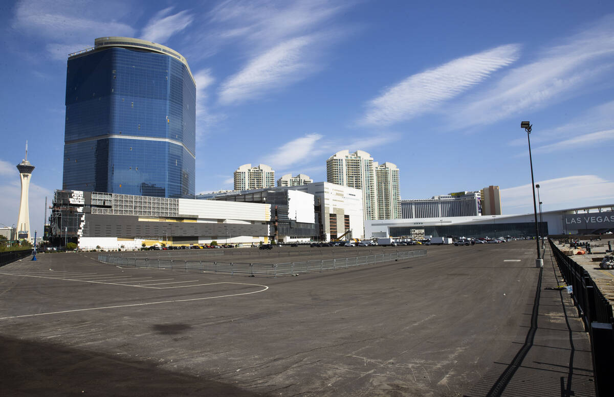 A 10-acre parcel that the Las Vegas Convention and Visitors Authority is selling for $120 milli ...