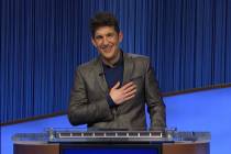 “Jeopardy!” champion Matt Amodio, seen in September 2021. (Jeopardy Productions Inc. via AP)