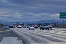 Las Vegas police investigate a fatal crash involving a pedestrian, who was attempting to cross ...