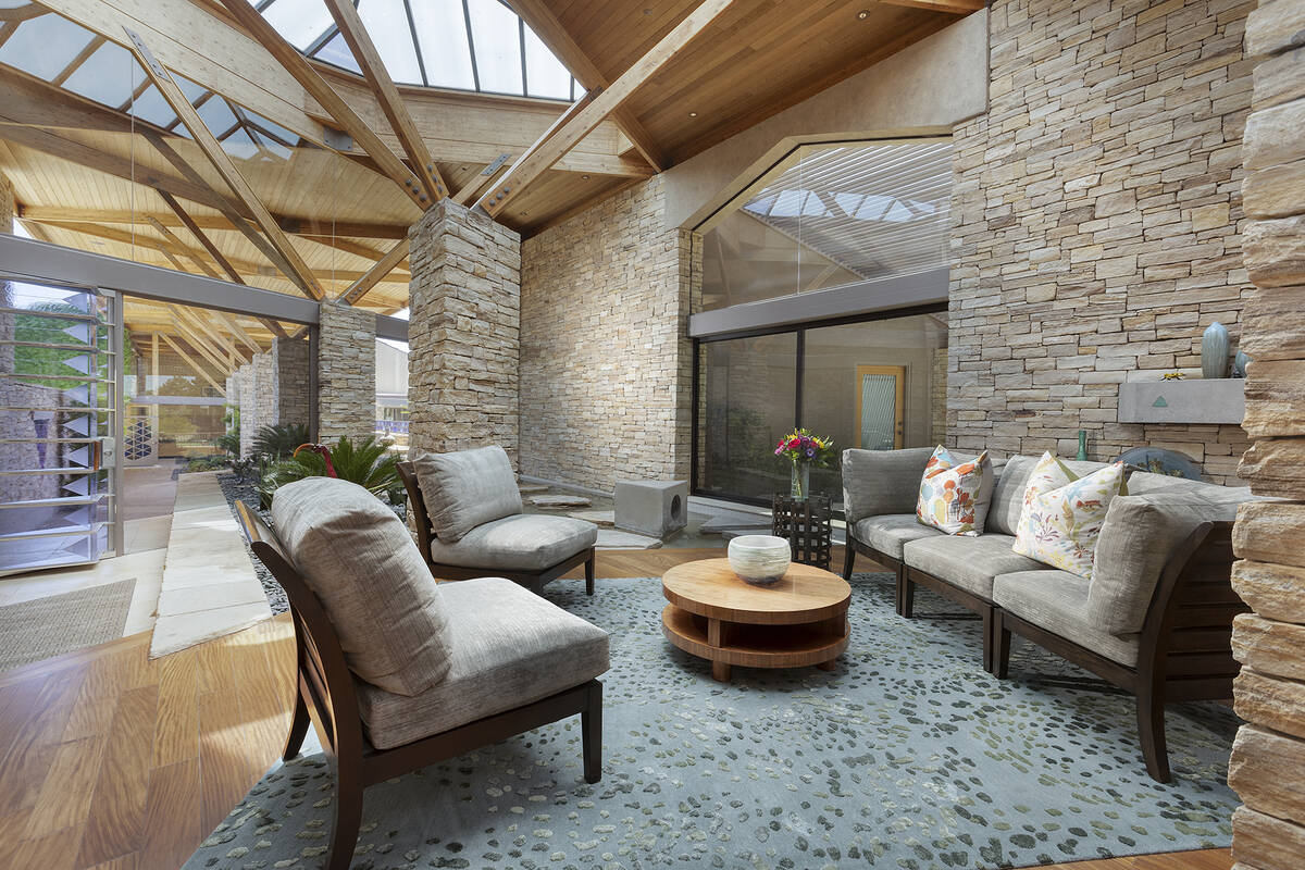The formal living room. (Synergy Sotheby’s International Realty)
