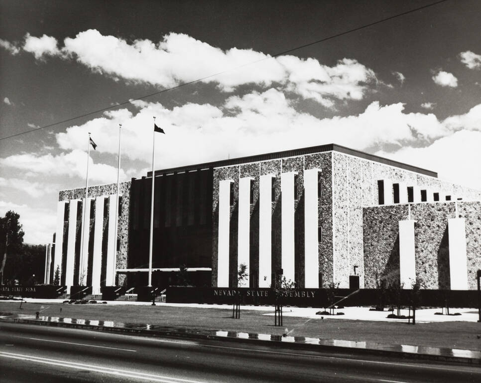 The original Legislative Building was built in 1969. It was vastly expanded and remodeled in th ...