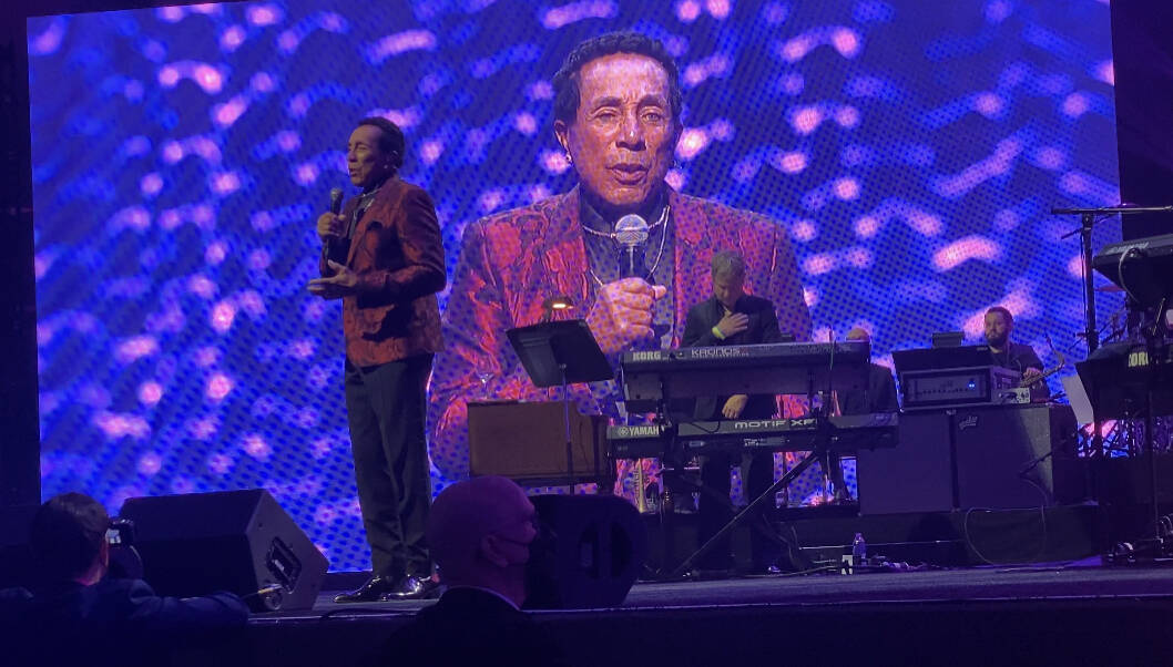 Smokey Robinson is shown at the 25th Keep Memory Alive gala at Resorts World Las Vegas is shown ...