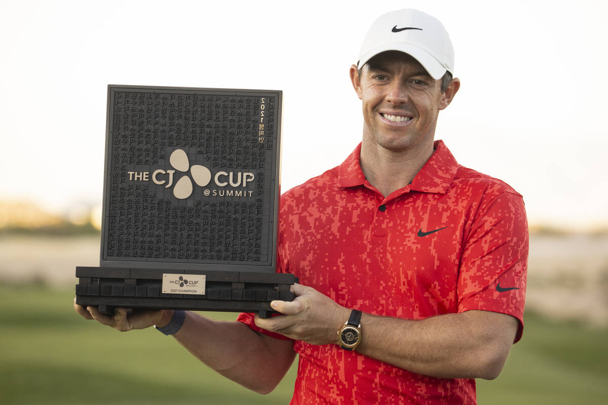 Rory McIlroy wins CJ Cup for 20th victory on PGA Tour Las Vegas Review-Journal
