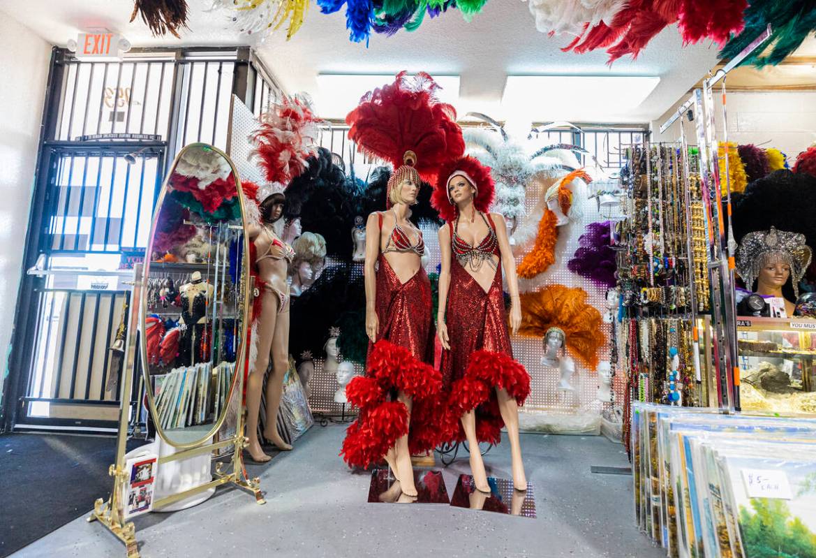 American Costumes in Las Vegas on Tuesday, Oct. 19, 2021. (Benjamin Hager/Las Vegas Review-Jour ...