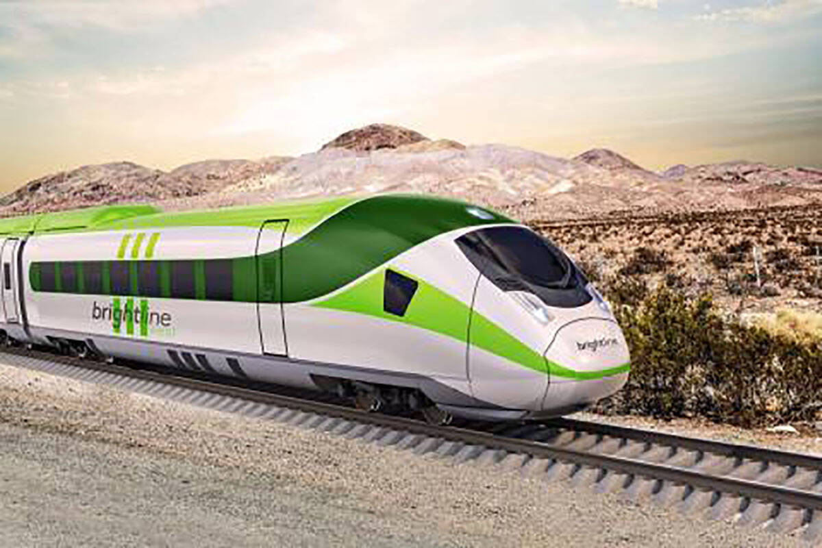 The Brightline high-speed rail plan is expected to break ground in 2022. (Brightline)