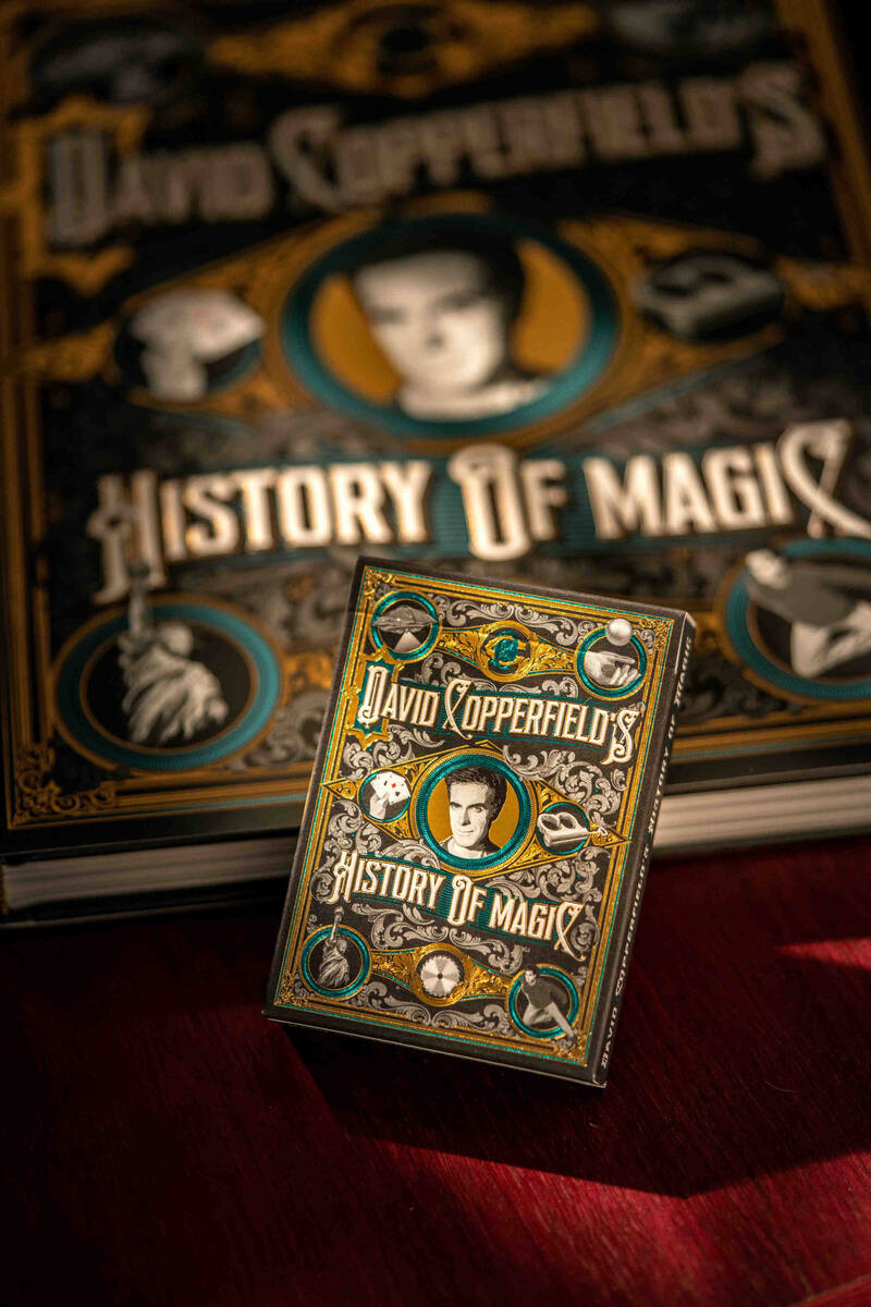 David Copperfield's History of Magic playing cards. (Homer Anthony Liwag)