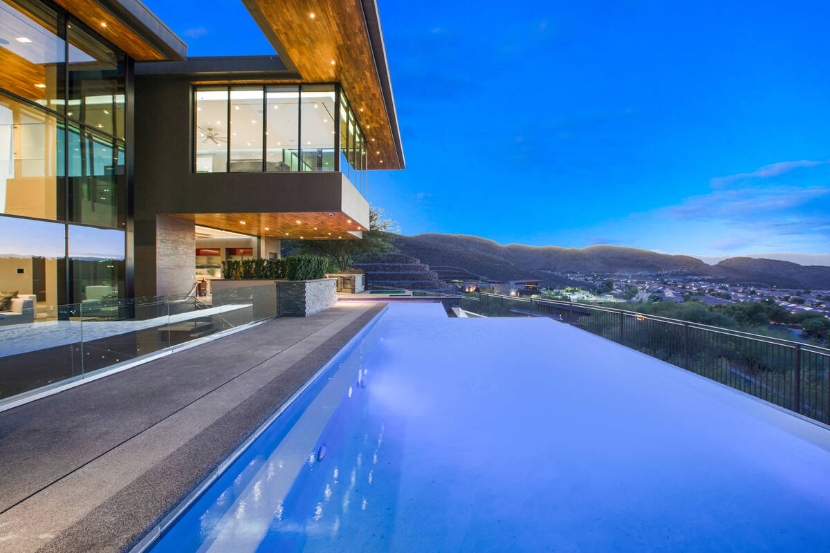 Gene Simmons of Kiss is trying to sell his mansion in Henderson's Ascaya community. (Courtesy)
