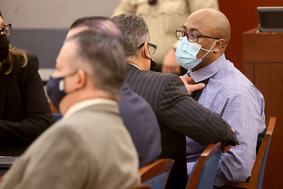 Cortrayer Zone, 38, right in the courtroom for the verdict in his murder trial at the Regional ...