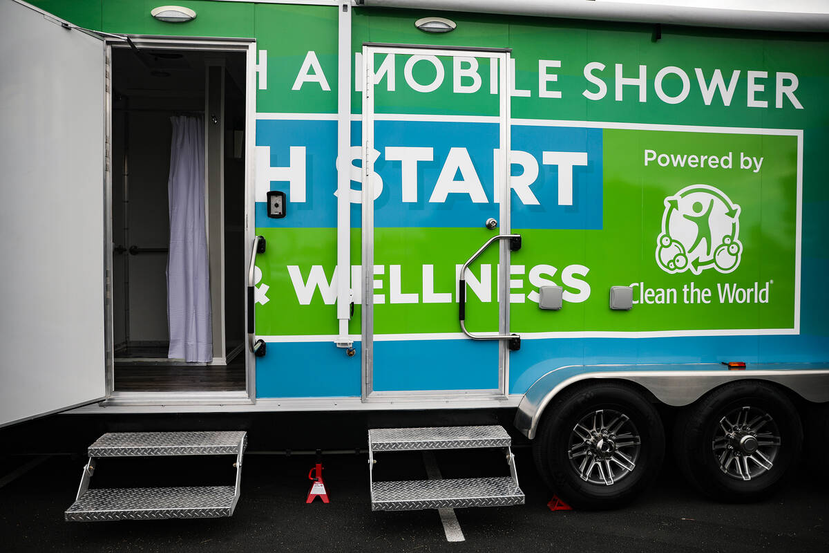 Mobile showers available to Las Vegas homeless Local Las Vegas Local