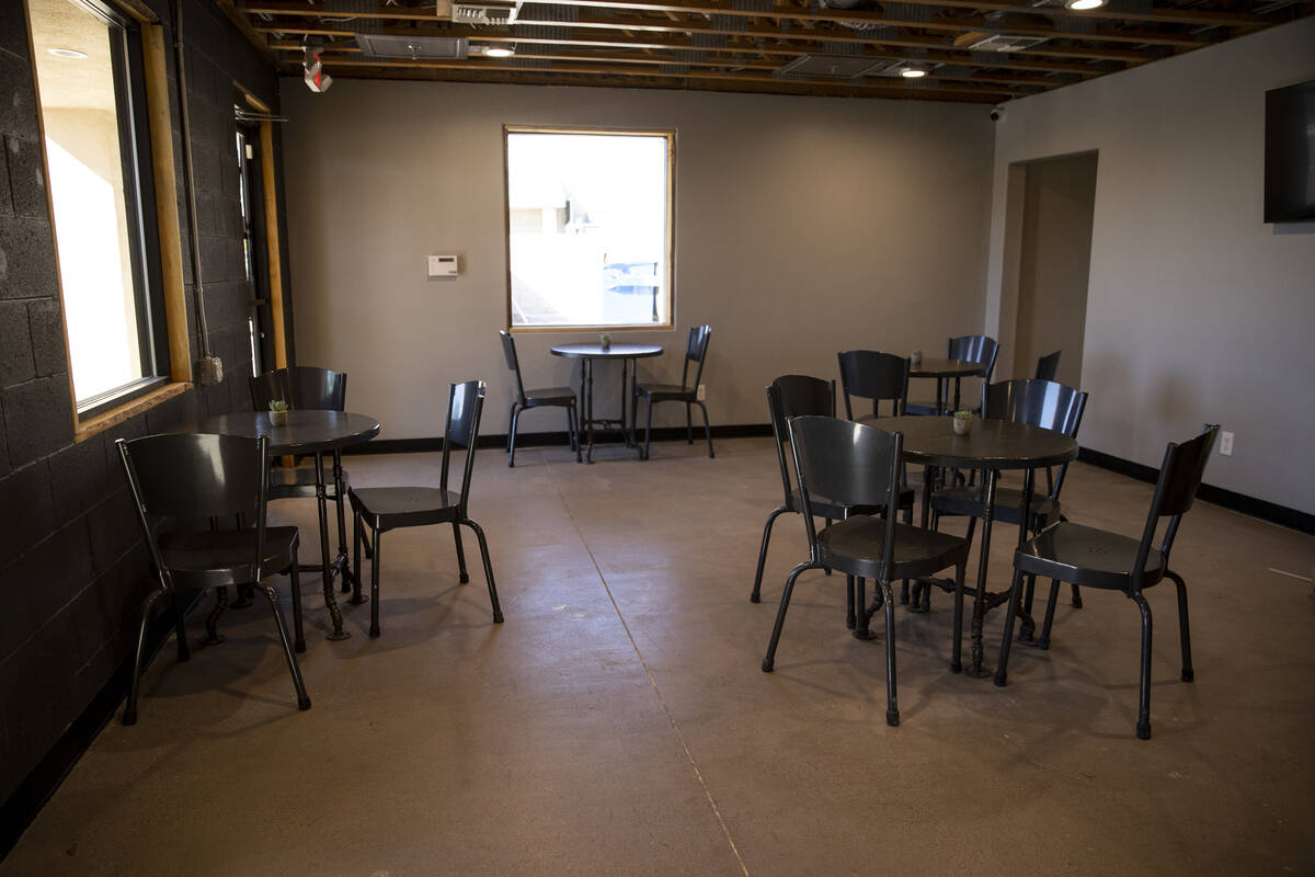The North 5th Brewing Co., in North Las Vegas is seen on Tuesday, Oct. 26, 2021. (Erik Verduzco ...