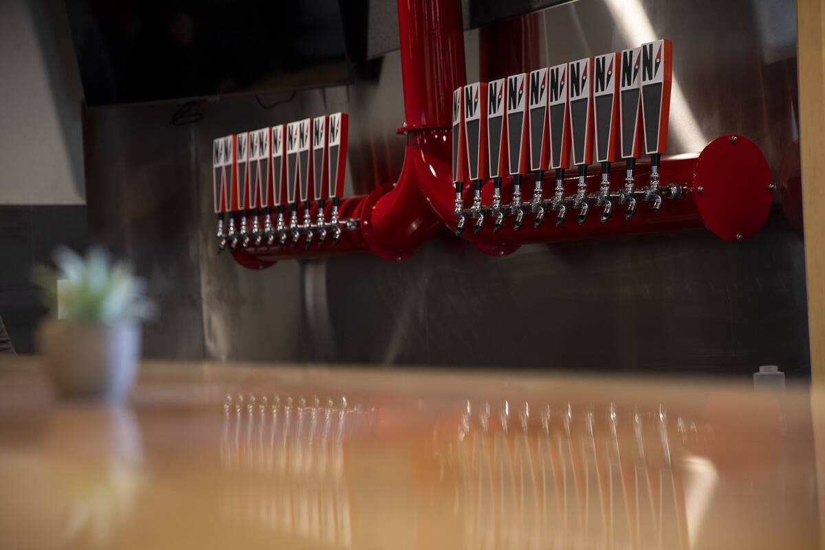 The North 5th Brewing Co., in North Las Vegas is seen on Tuesday, Oct. 26, 2021. (Erik Verduzco ...