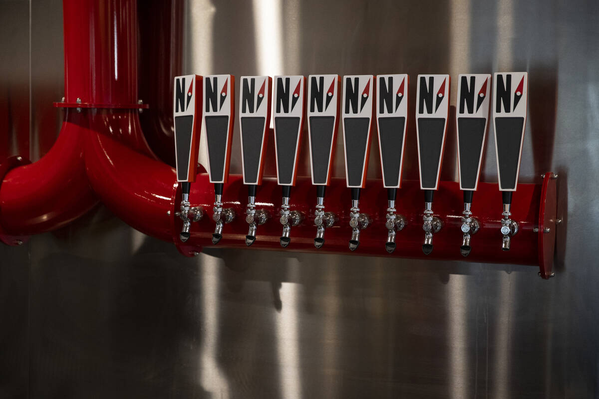 The North 5th Brewing Co., in North Las Vegas is seen on Tuesday, Oct. 26, 2021. (Erik Verduzco ...