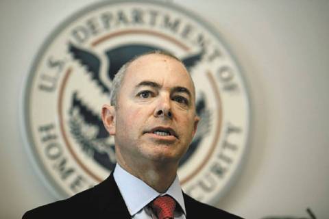 Alejandro Mayorkas, secretary of homeland security. Associated Press file.