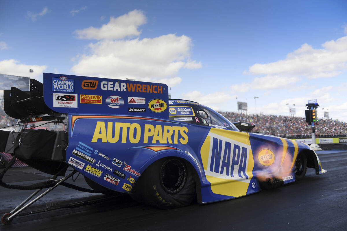 NHRA Las Vegas topped by Funny Car battle | Las Vegas Review-Journal NHRA Las Vegas topped by Funny Car battle | Las Vegas Review-Journal