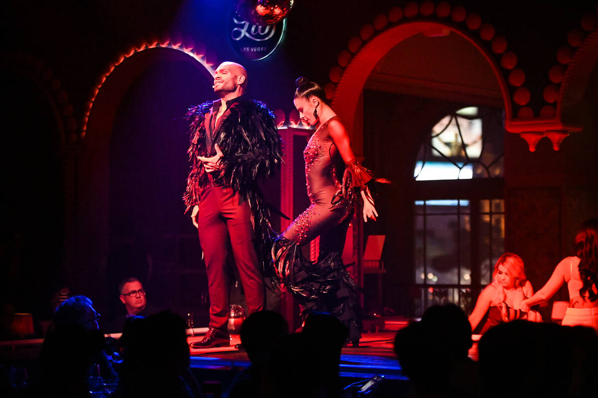 A scene from "Lio Ibiza" at Mayfair Supper Club at Bellagio. (Mayfair Supper Club)