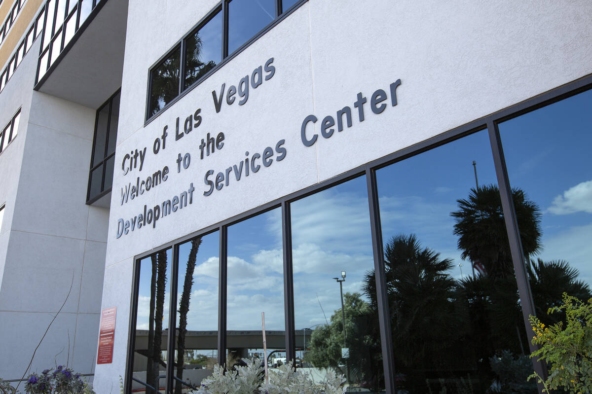 A nine-story office building owned by the City of Las Vegas at 333 North Rancho Drive is for sa ...