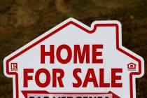 A home-for-sale sign is seen near Hillsborough, N.C., in 2019. (AP Photo/Gerry Broome)