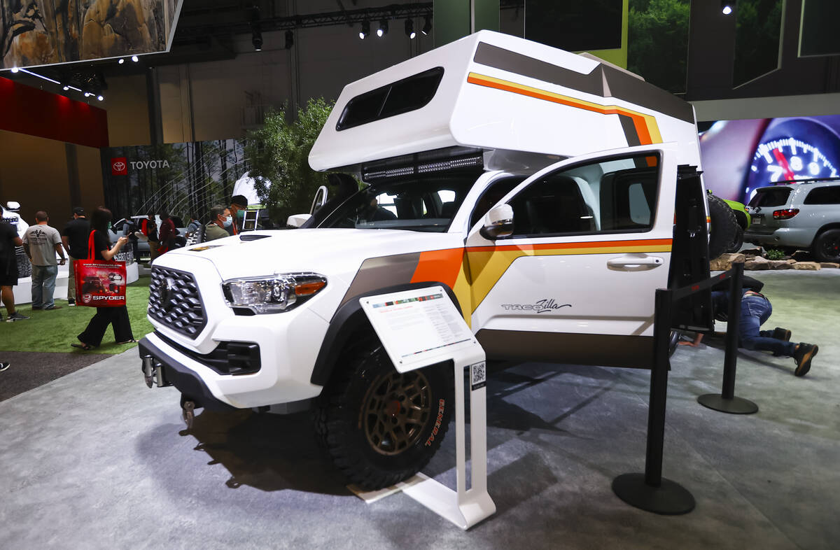 SEMA 2021 car show Toyota’s Tacozilla steals the show Conventions