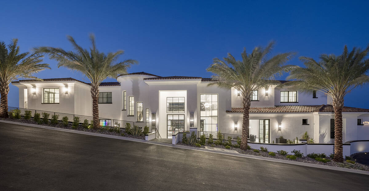 This house is listed for $11 million. (Las Vegas Sotheby’s International Realty)