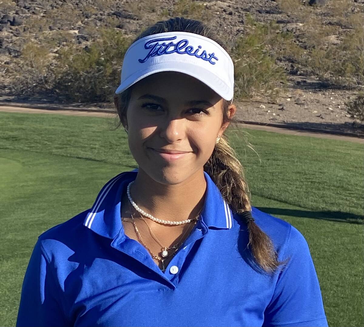 Coronado's Yana Wilson is a member of the Nevada Preps All-Southern Nevada girls golf team. (Co ...