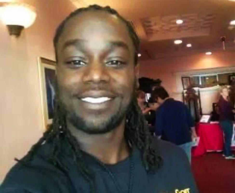 This undated photo provided by a friend shows Curtis Abraham, 36, in Las Vegas. Abraham is a vi ...