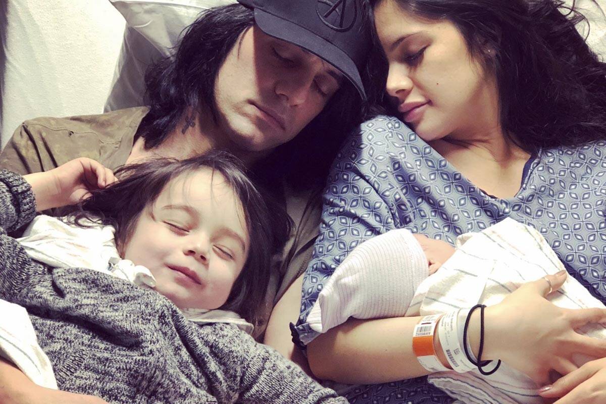 Planet Hollywood headliner Criss Angel is shown with Shaunyl Benson, Johnny Crisstopher and his ...